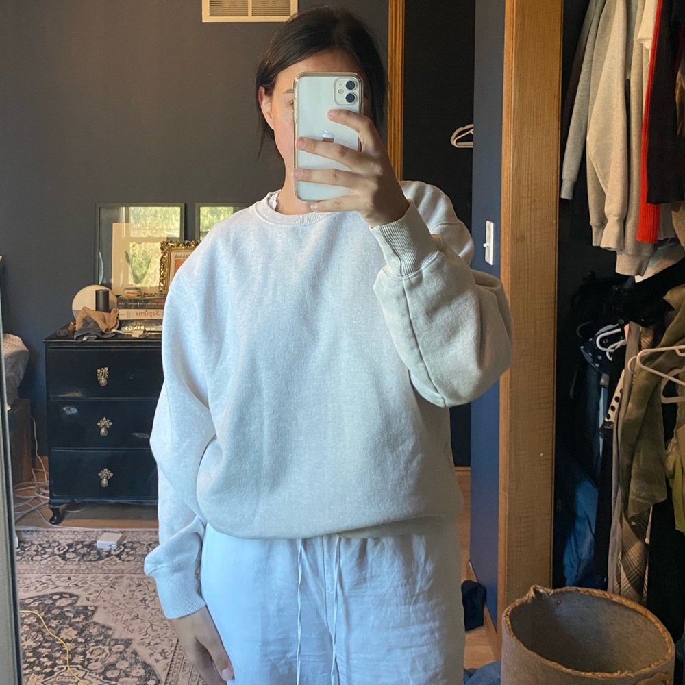 TNA Cream Crewneck Sweatshirt